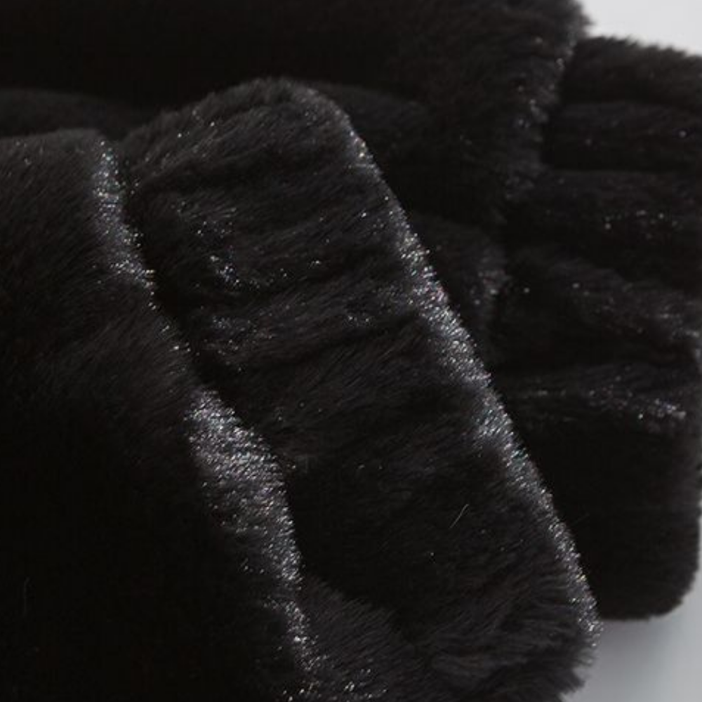 3D Letter Embroidered Flannel Coat