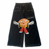 Baggout Anime Wide-Leg Jeans