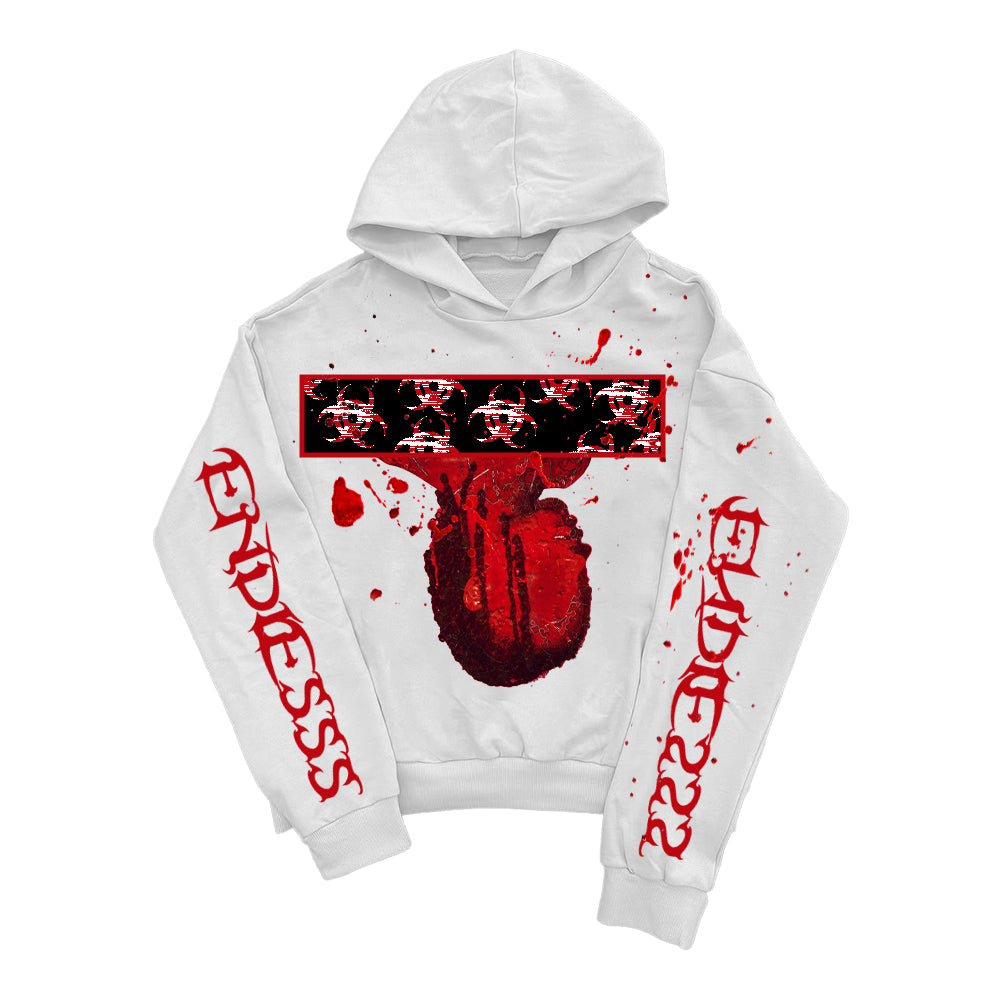 3endlesss "Endless Bleed" Biohazard Heart Hoodie