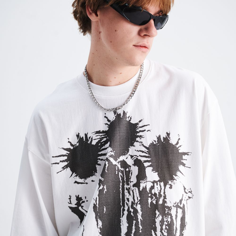 "The Nightmare Will End" Print Sweatshirt