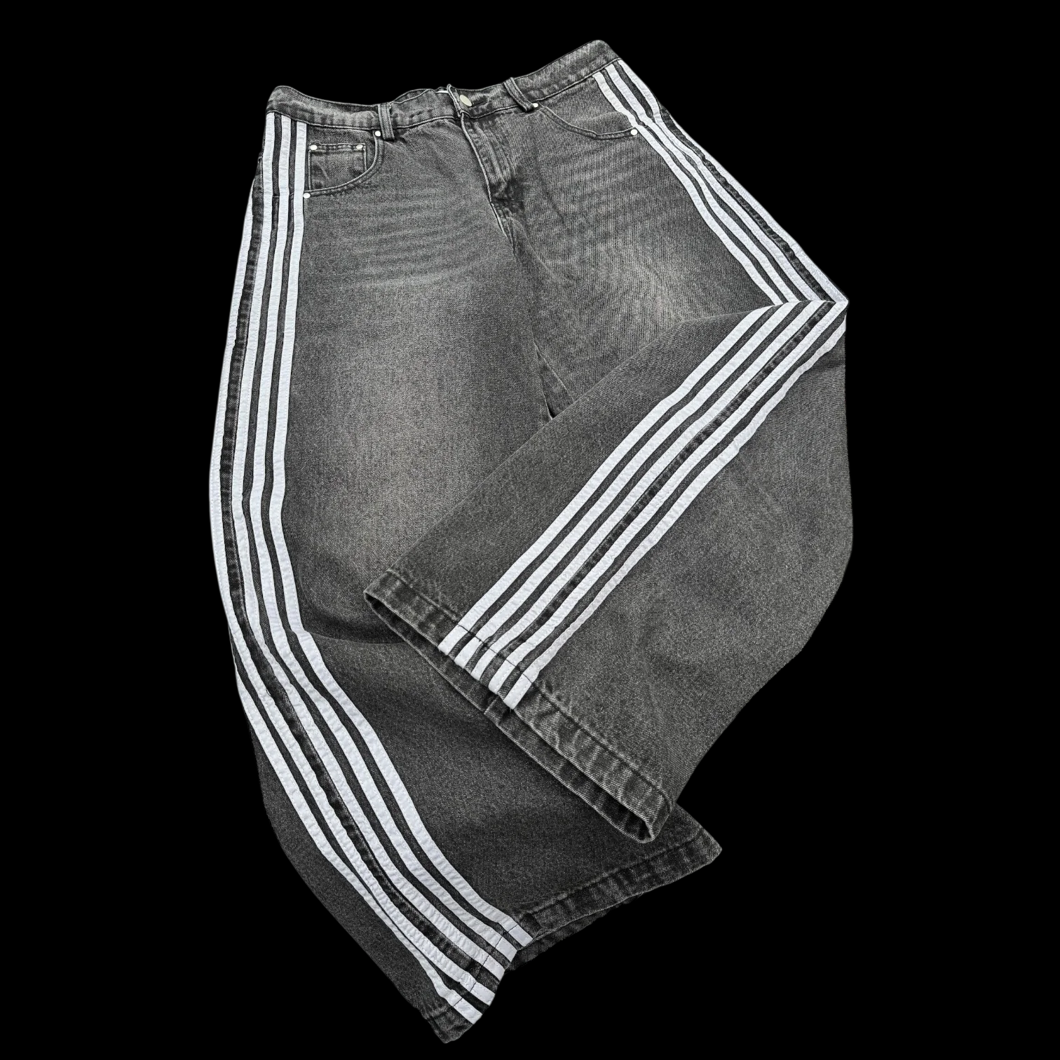 BAGGOUT 101 Track. 75" Vintage Track Jeans