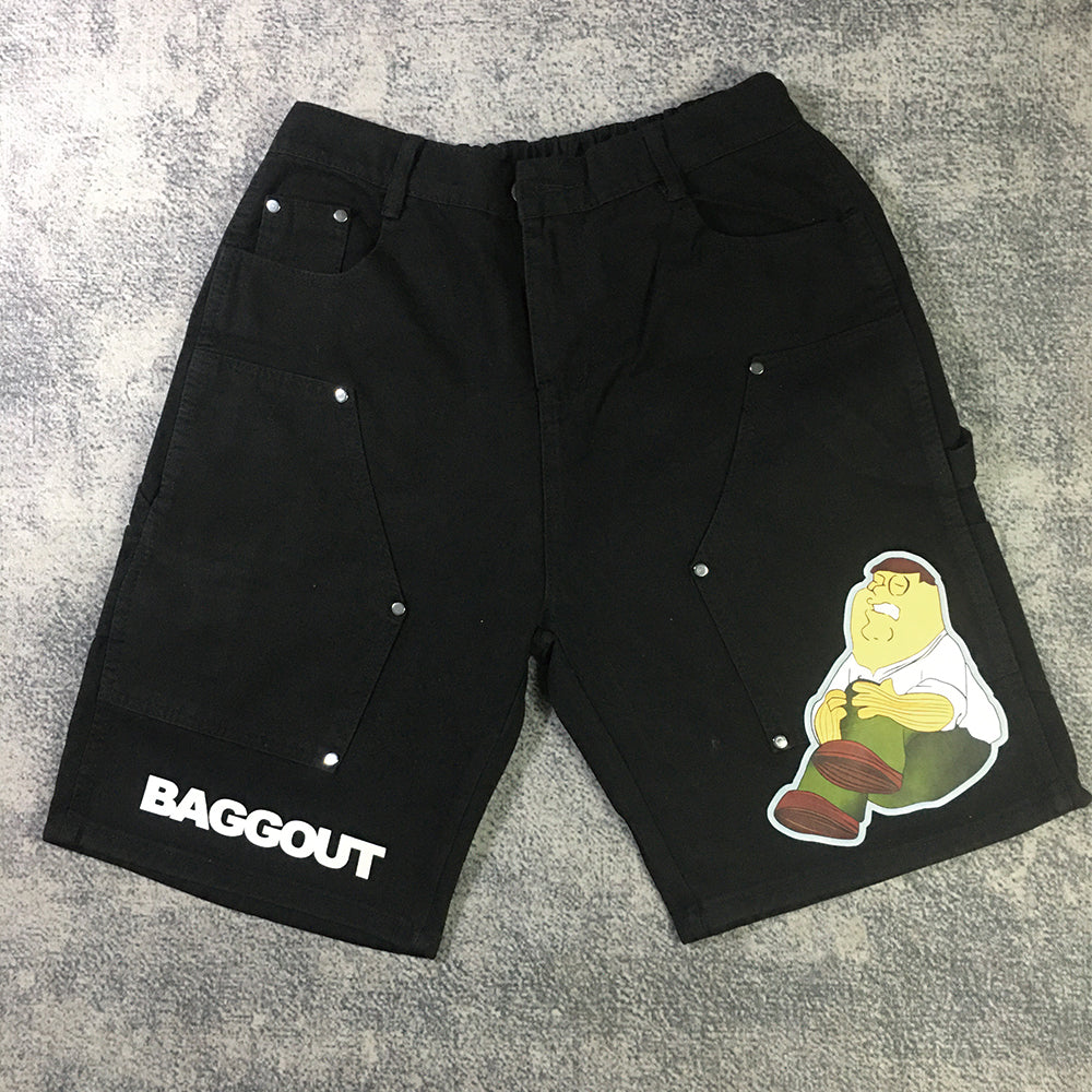 BAGGOUT Dumpling Holding Double Gun Jeans