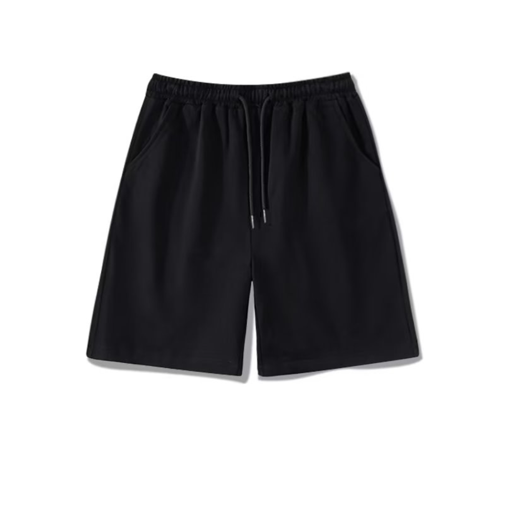 260g Solid Color Drawstring Shorts