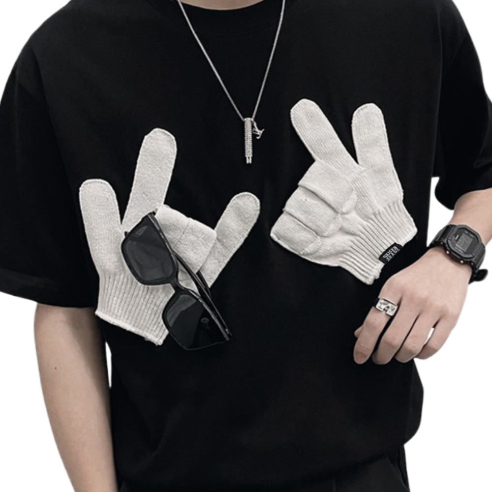 3D Glove Craft T-Shirt