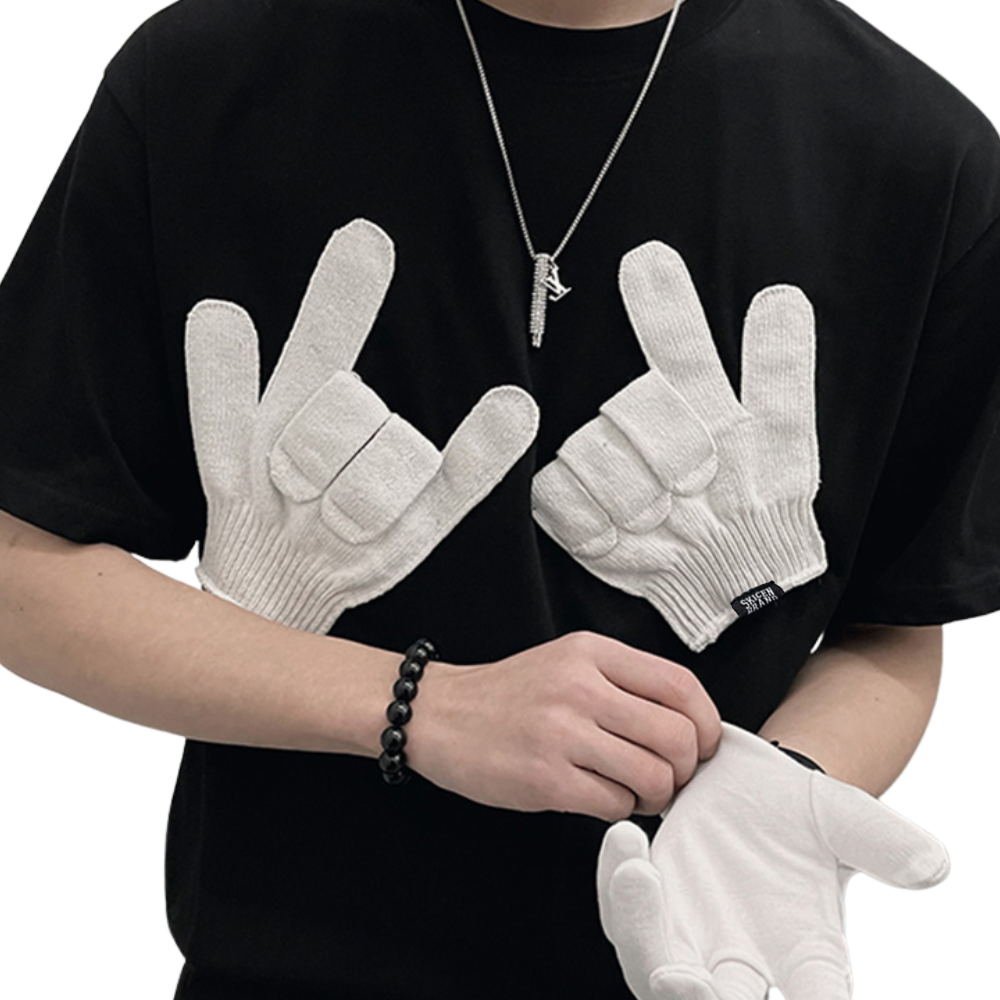 3D Glove Craft T-Shirt