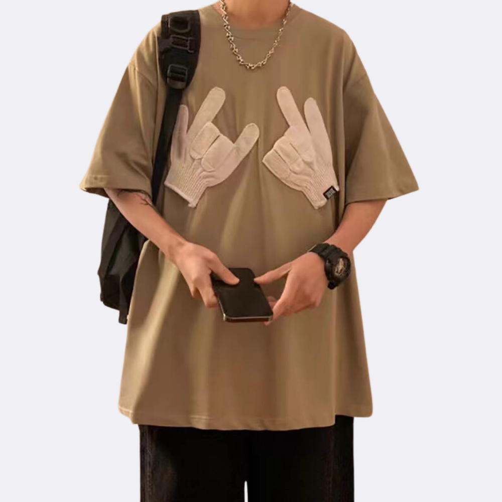 3D Glove Craft T-Shirt