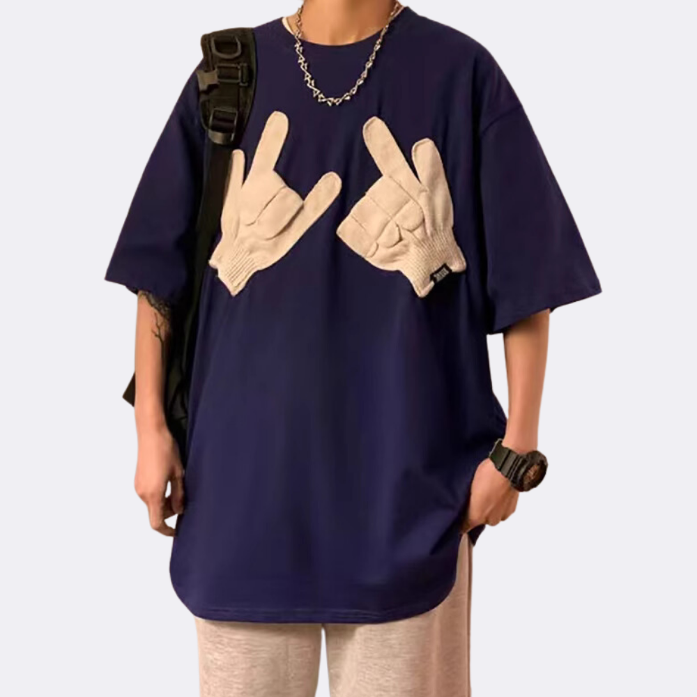 3D Glove Craft T-Shirt