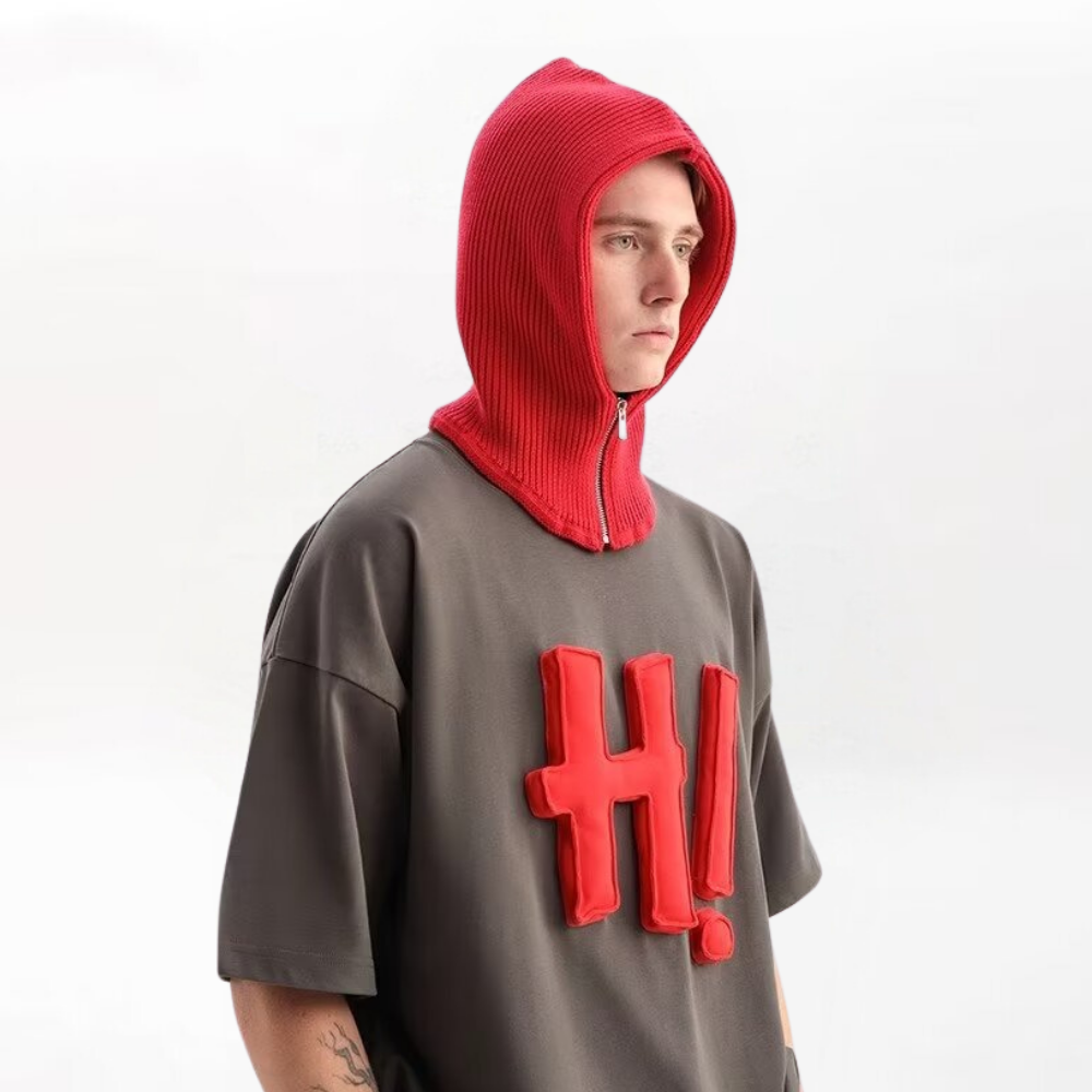 3D Letter Stuffed T-Shirt