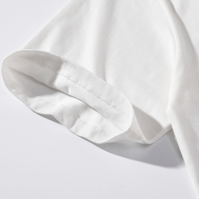 3D Letters Print T-shirt